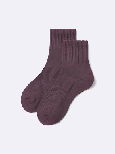 GU Ribbed Pile Ankle Socks