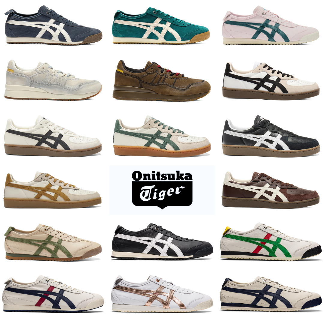 Onitsuka, Nike, Puma Below SRP Shoes