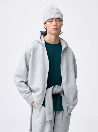 GU| Puff Sweat Full Zip Parka