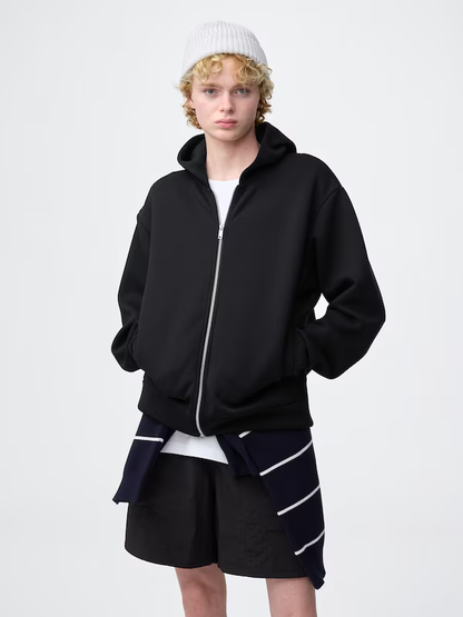 GU| Puff Sweat Full Zip Parka