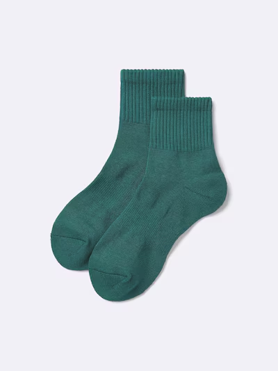 GU Ribbed Pile Ankle Socks